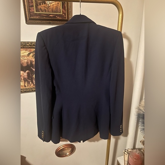 Ralph Lauren Purple Label Cadman Navy Cashmere Jacket See Measurements for Size - Picture 7 of 16